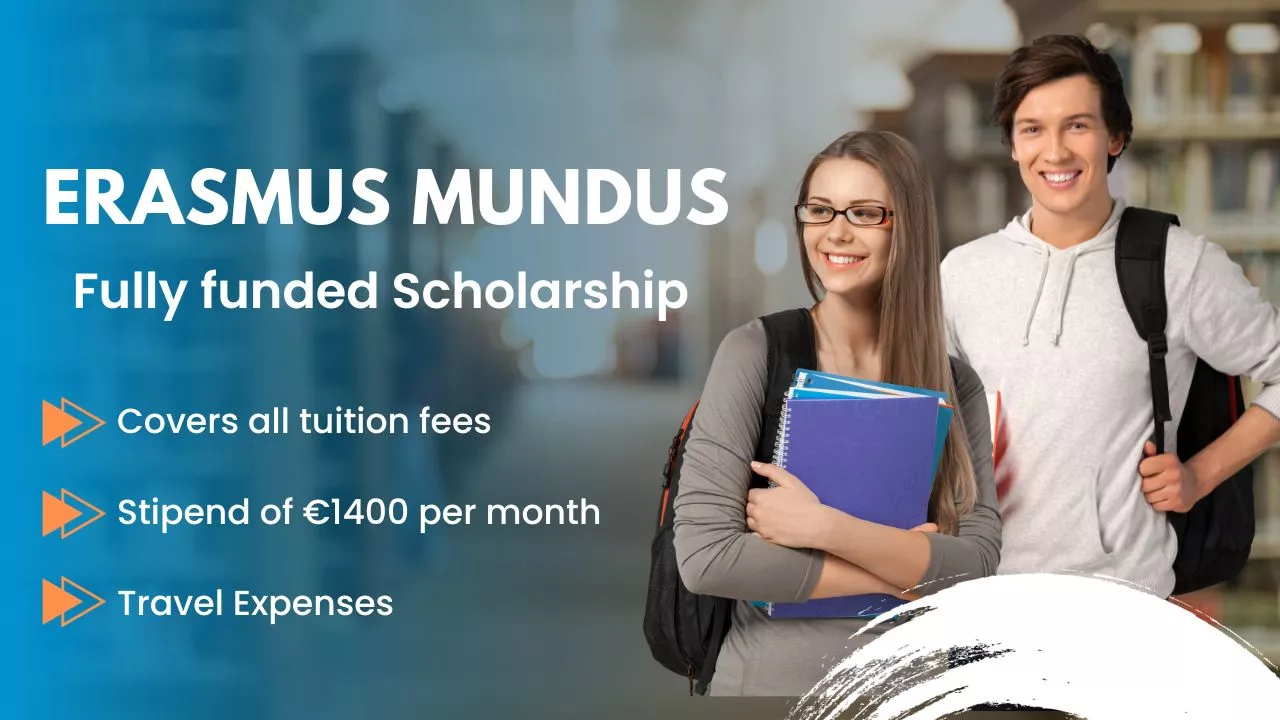 Fully funded Erasmus Mundus Scholarship 2024-24