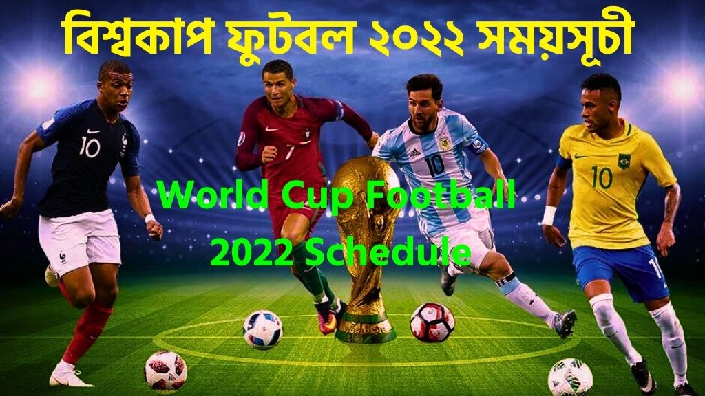 বিশ্বকাপ ফুটবল ২০২২ সময়সূচী-World Cup Football 2022 Schedule